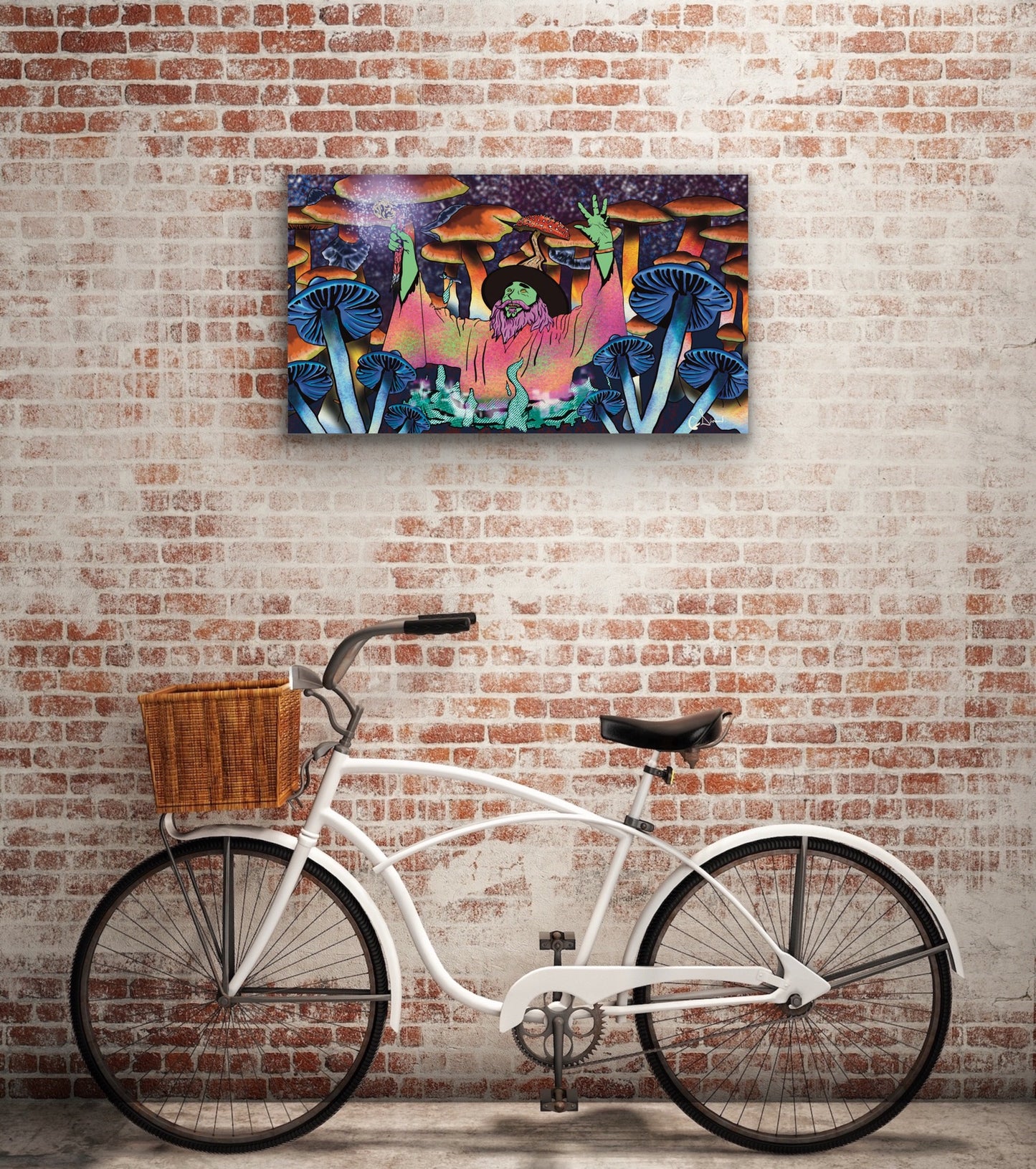 Mushroom Magica Canvas Print